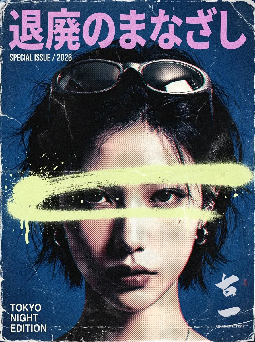 Infographic & Design - Magazine Cover