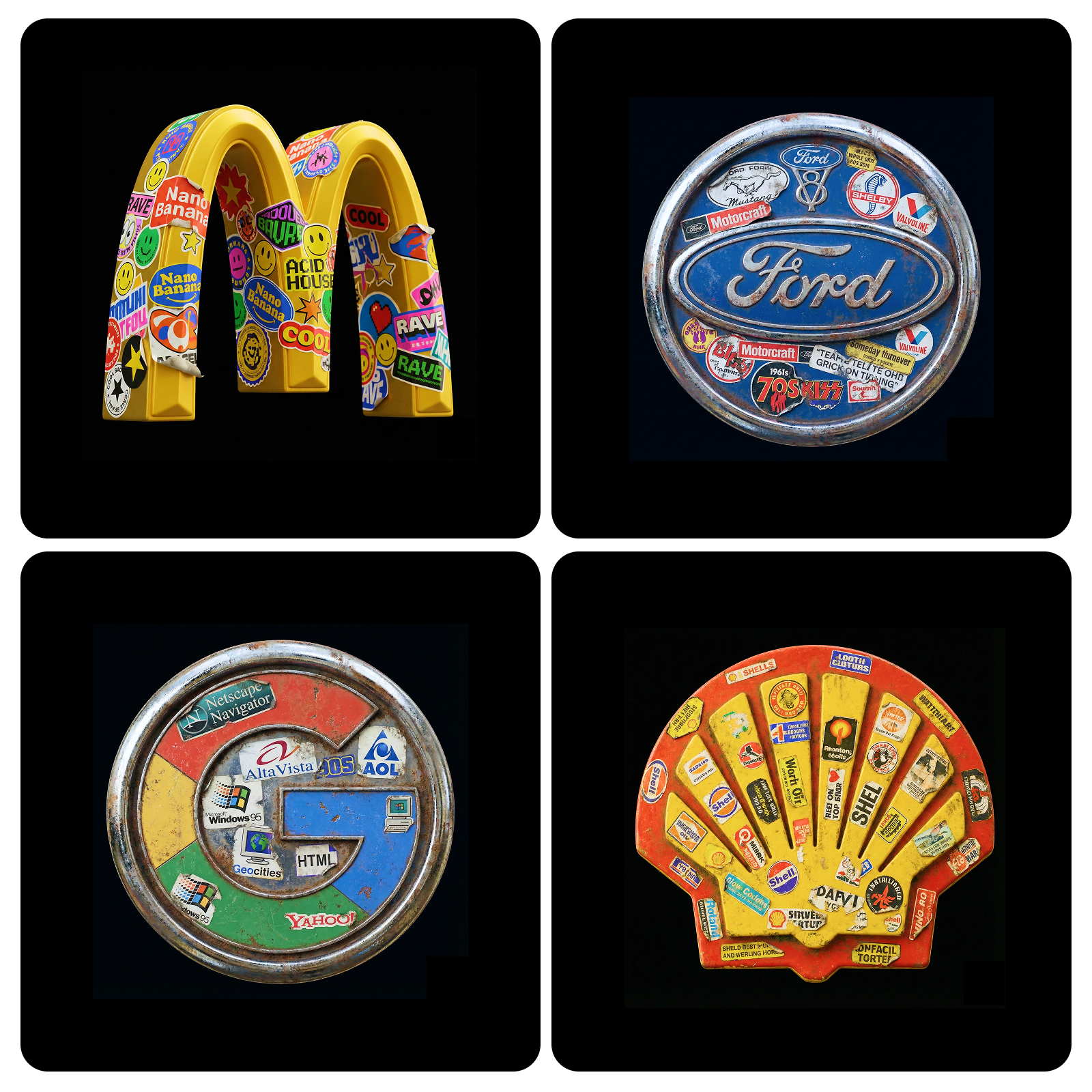 Product & Marketing - Logo Sticker Bomb 3D