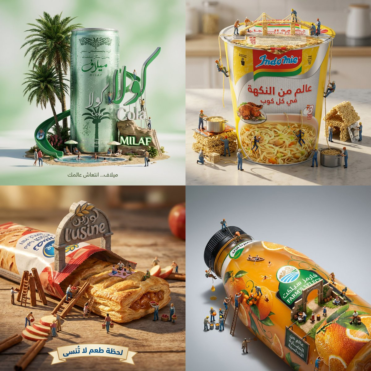 3D Art - Miniature Product Scene