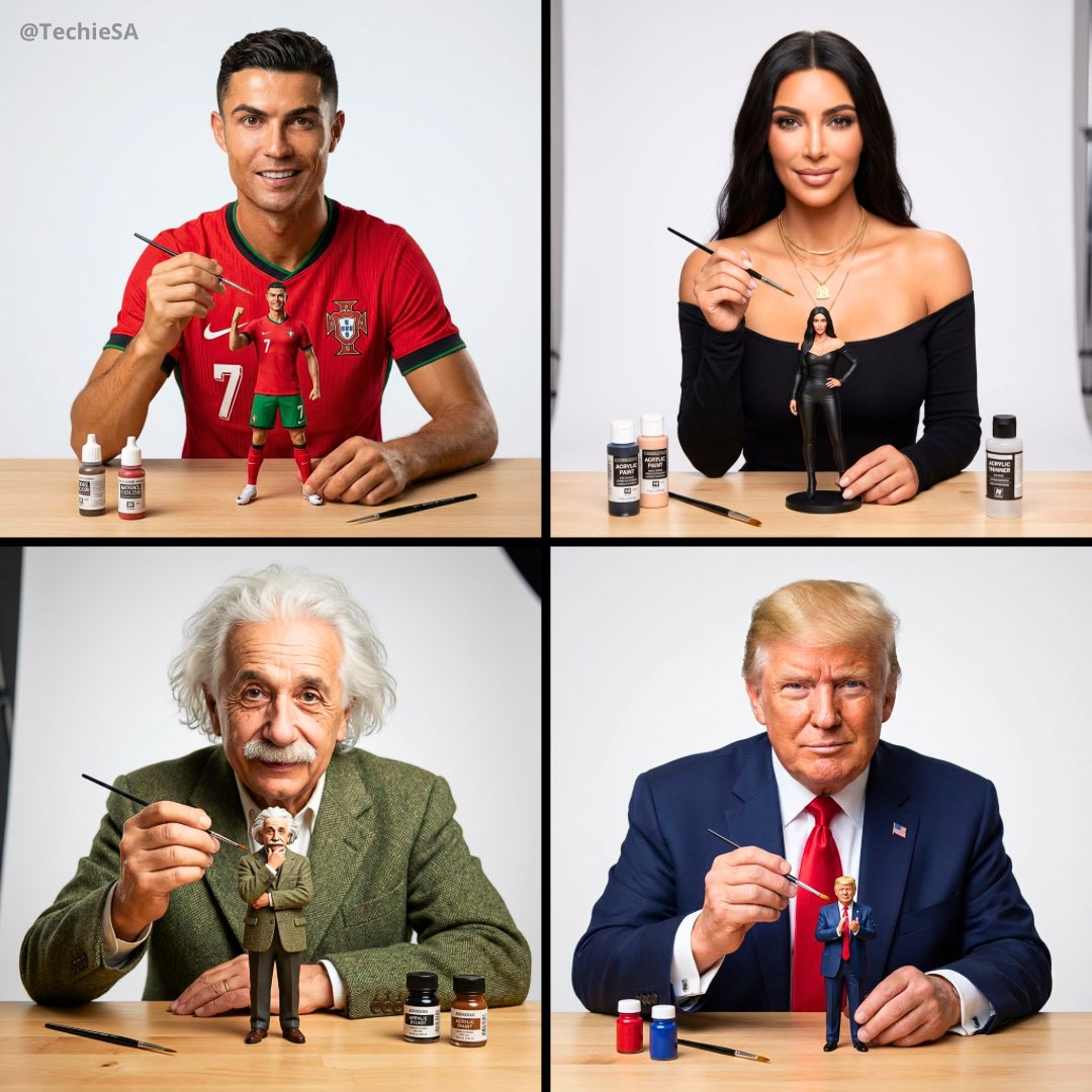 3D Art - Artist Painting Miniature